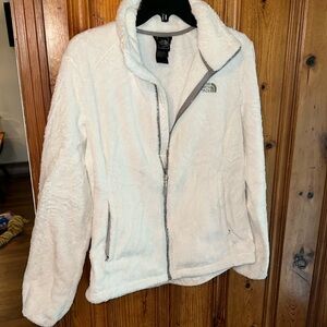 North face fuzzy jacket